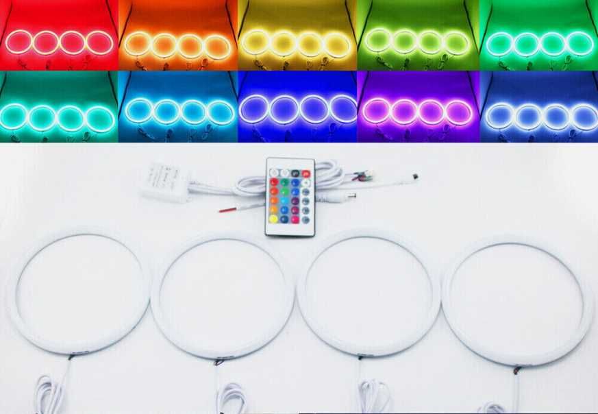 Angel Eyes Cotton cu Semnalizare pentru Volkswagen Golf 5