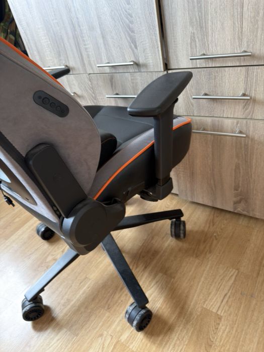 Геймърски стол COUGAR Chair NxSys Aero, PVC кожа, Газов амортисьор, ARGB вентилатор,