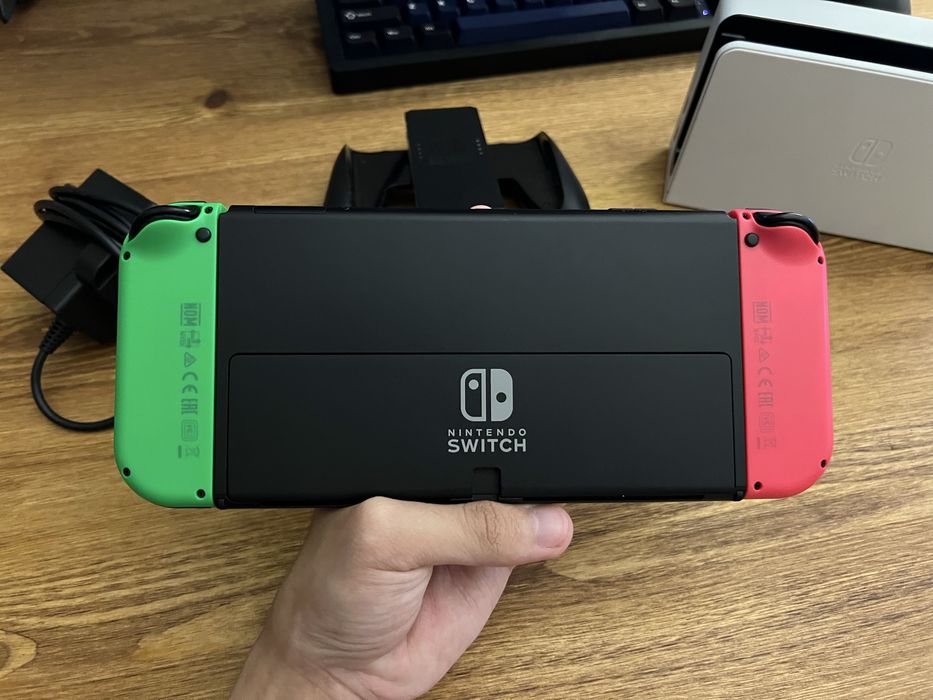 Nintendo switch OLED прошитый | 64gb + 256gb MicroSD (Kingston)