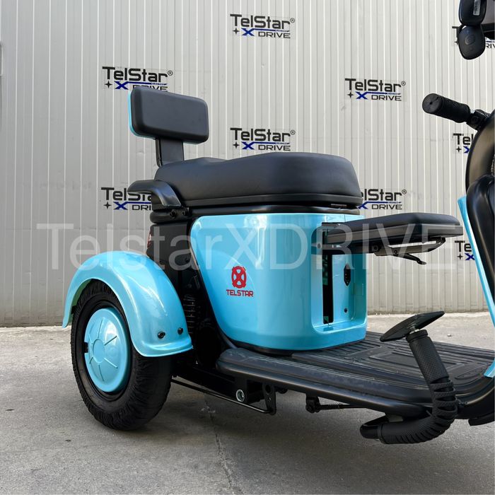 Електрическа триколка 2+1 750.2 NEW ТИП VESPA STYLE 2025