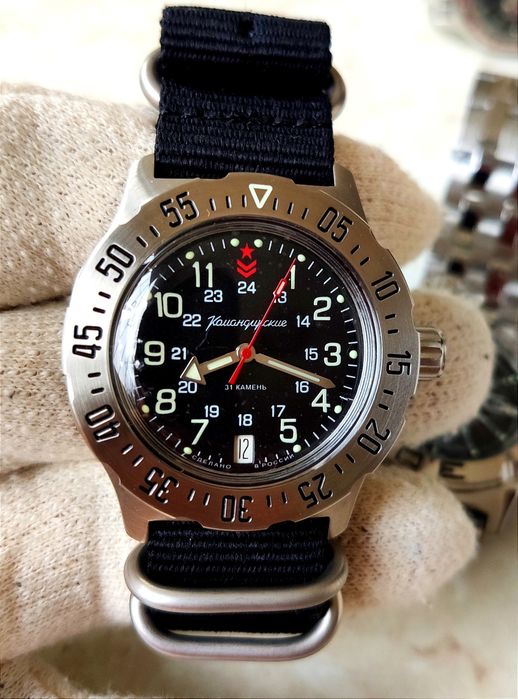 Командирские Часы с Автоподзаводом Амфибия