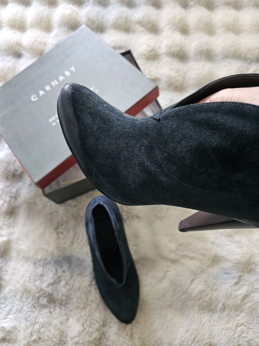 Ботильоны замшевые,CARNABY