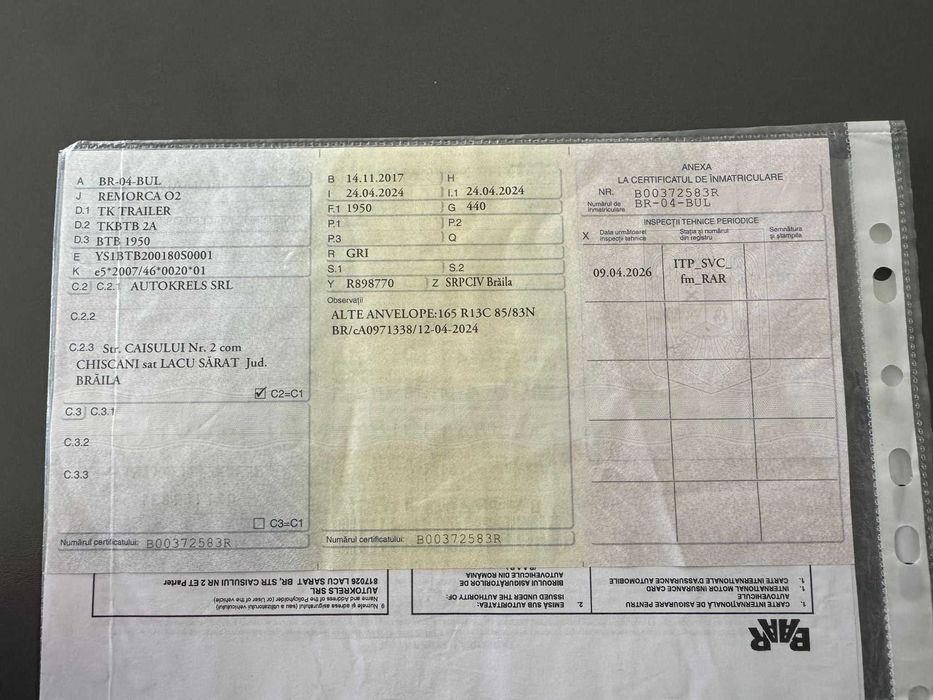Peridoc  barca  2000 kg 2017