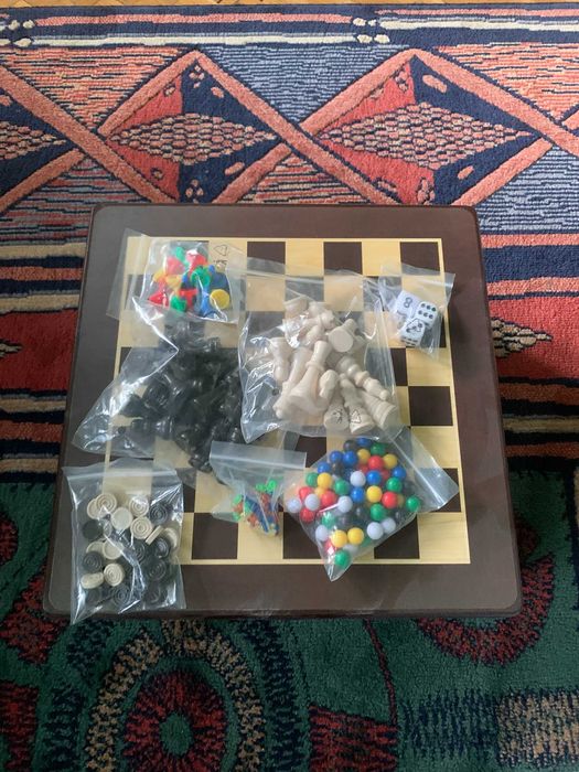 Малка настолна маса с 6 игри