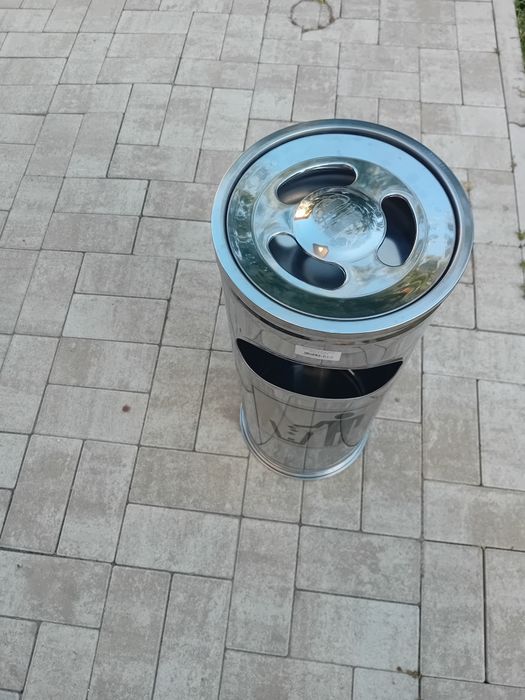 Cos scrumiera inox