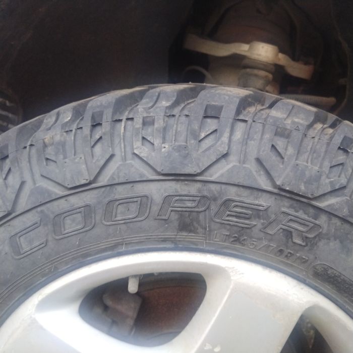 Комплект лети джанти с гуми COOPER Evolution MTT 245/70R17 ДОТ4722