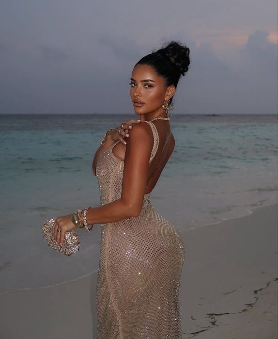 Рокля с камъни по модел на babyboo