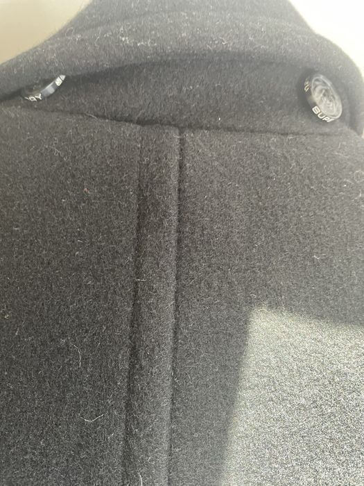 Вълнено палто SUPERDRY