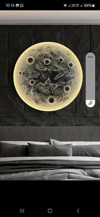 Настенная луна подсведка