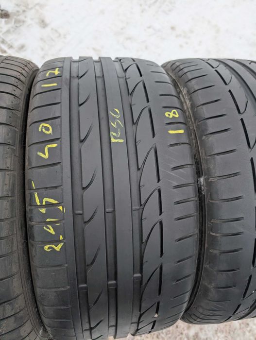 SET Vara 225/45 R17 + 245/40 R17 BRIDGESTONE Potenza S001