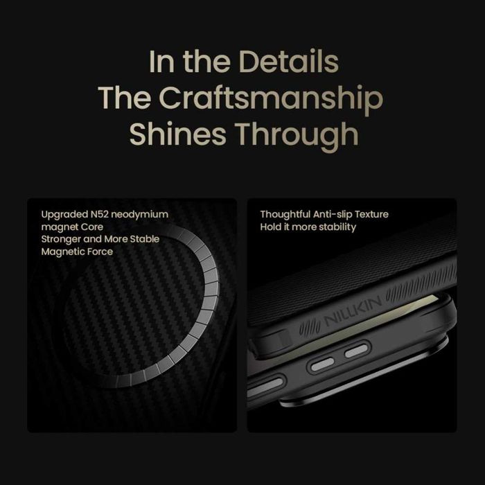 Гръб NILLKIN CarboProp Aramid Magnetic Samsung Galaxy S26 Ultra