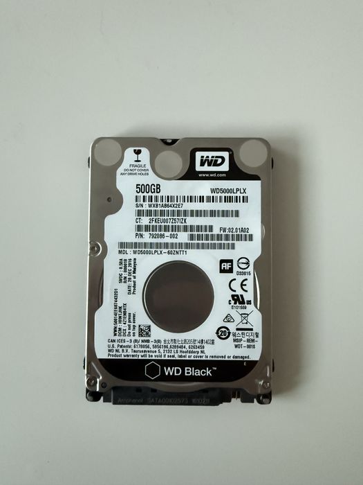 Western Digital WD Black - Laptop HDD