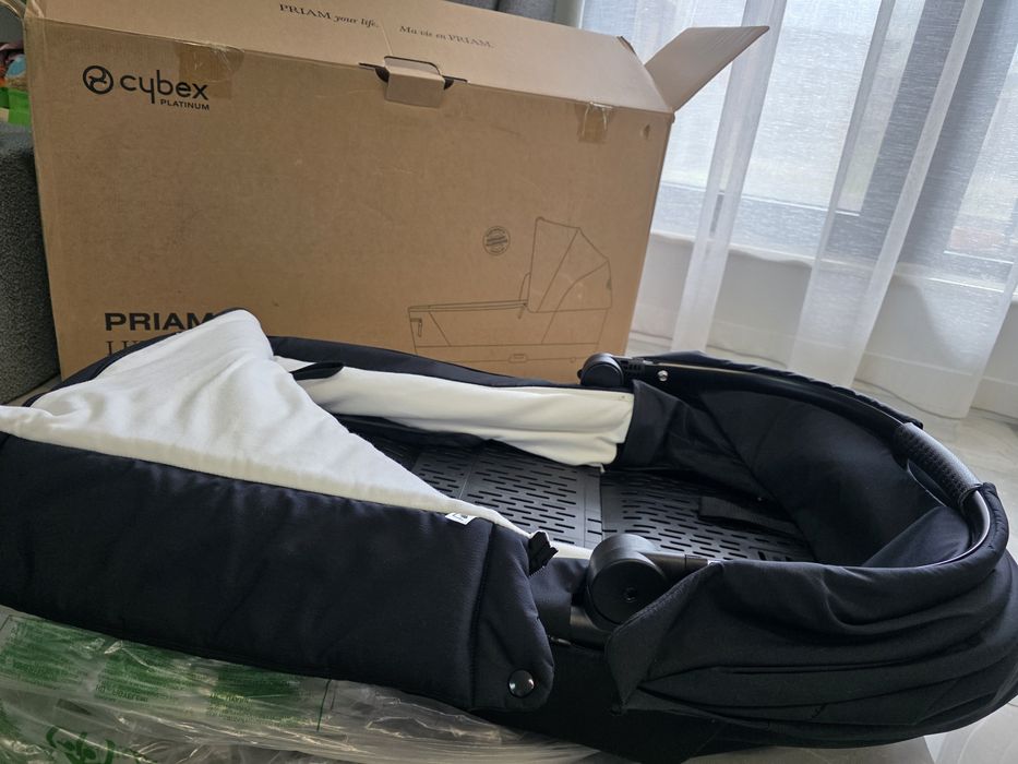 Cybex Priam Lux Carry Cot кош за количка 0-6м черен