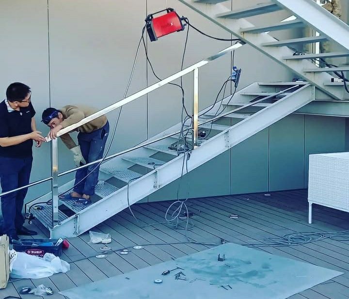 Нержавейка перила