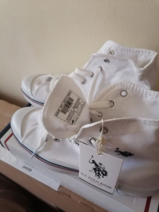 Бели кецове U.S. Polo Assn