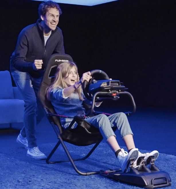 Scaun gaming - Cockpit Playseat Challenge ActiFit, Pliabil, Negru - RESIGILAT
