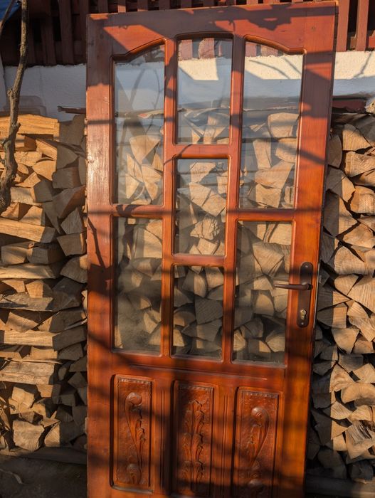 2 bucăți identice uși de interior brad lăcuit !