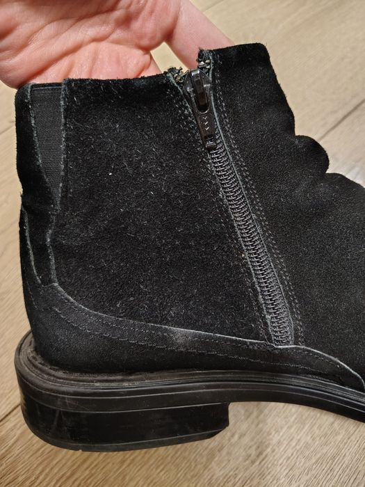 Ghete piele naturală întoarsă 43 bărbați