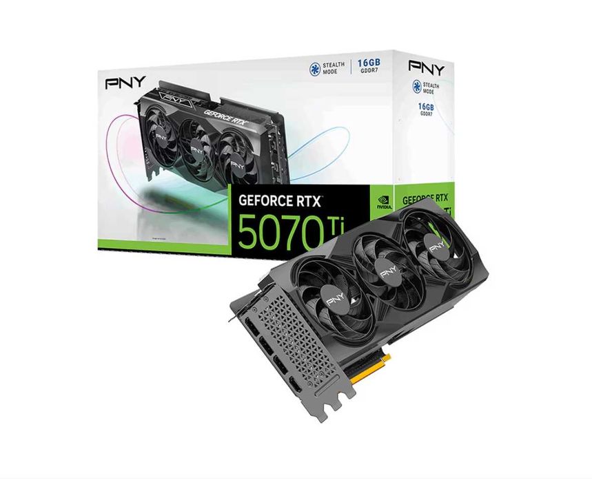 Видеокарта Nvidia GeForce RTX 5070 Ti 16GB GDDR7 – НОВА, В НАЛИЧНОСТ!
