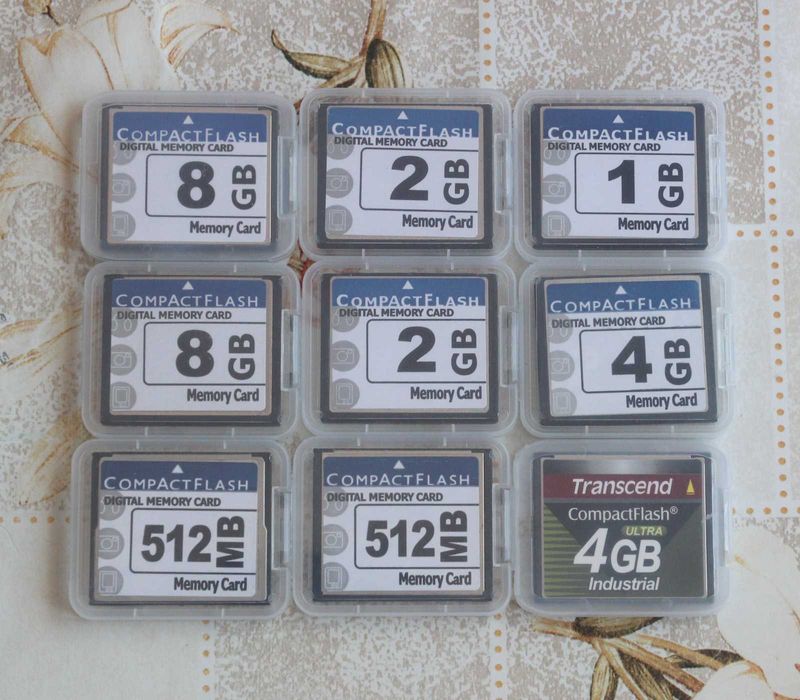 Карти памет CF Card 2GB, 8GB Compact Flash Card