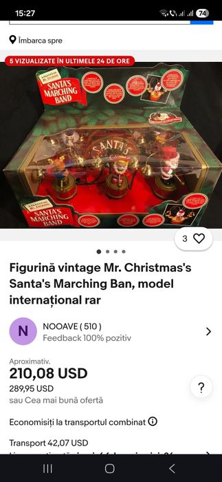 Set figurine de Crăciun