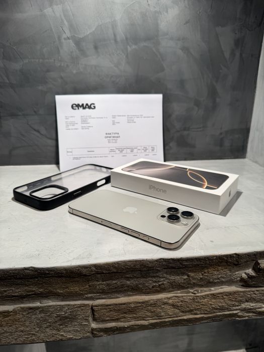 КАТО ЧИСТО НОВ Iphone 16 Pro Max 512 GB + Гаранция