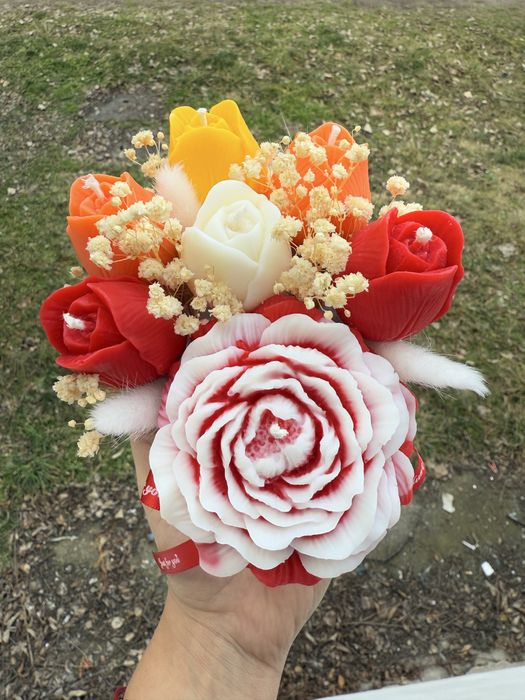 Ароматен букет от соев восък