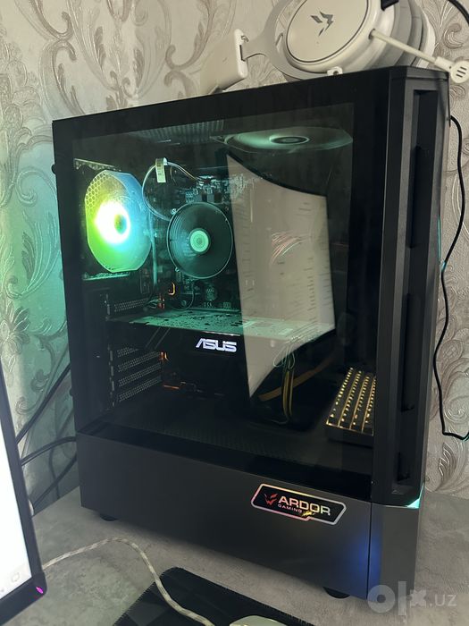 Kompyuter sotiladi i7- 7700 protsessor videokarta nvidea gtx 1080 8 gb