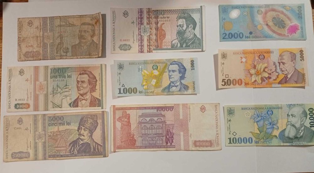 Bancnote românești perioada 1990-2000