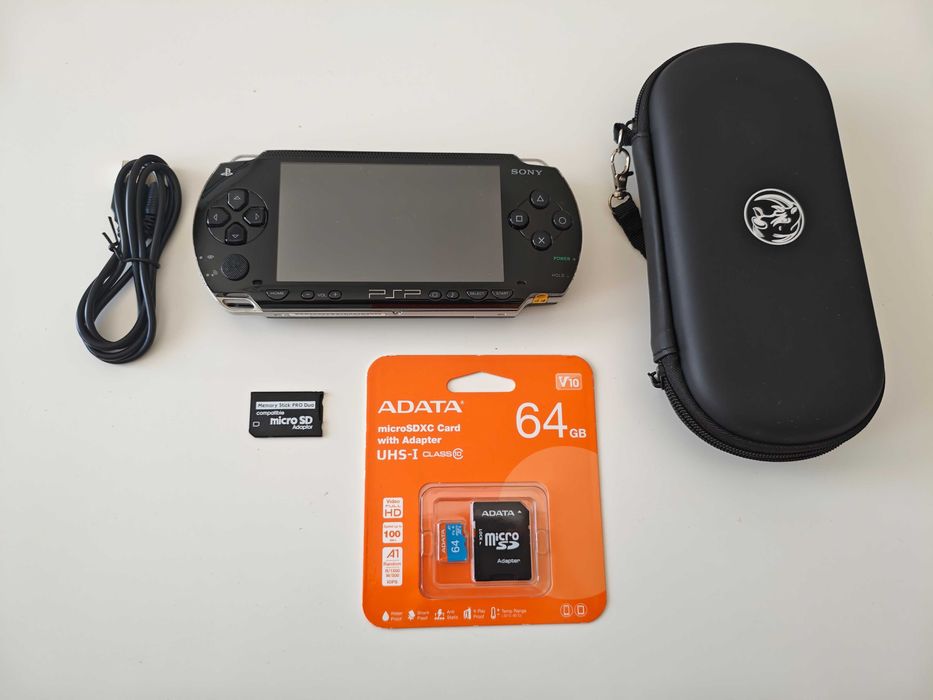 Sony PSP 1000 Playstation Portable - качени много игри