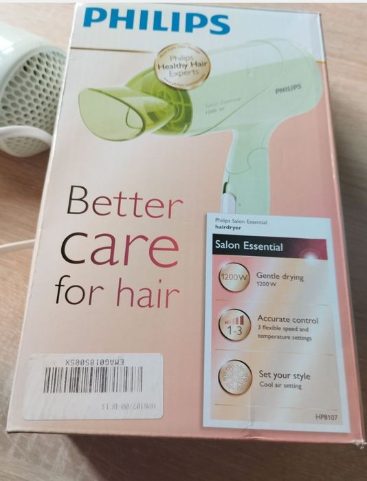 Uscător de păr Philips Salon Essential HP8107 - Stare Excelentă