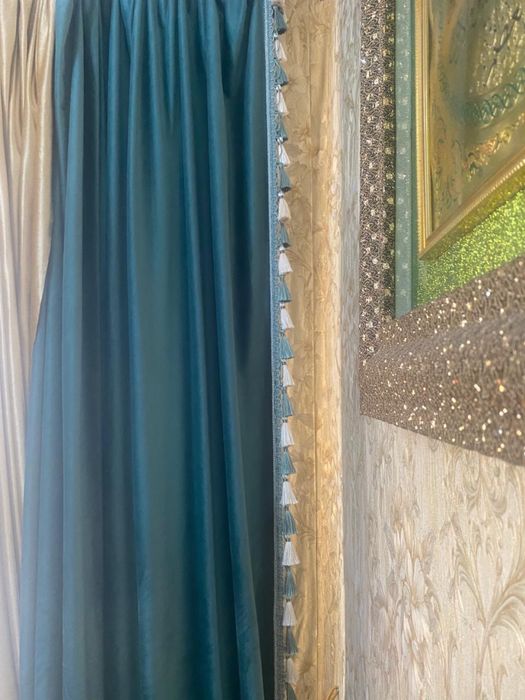 Шторы велюровые две пары