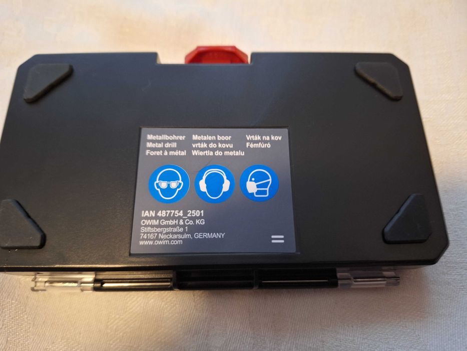 Burghie pentru metal, dimensiuni = 3, 4 5, 6, 7, 8, 10