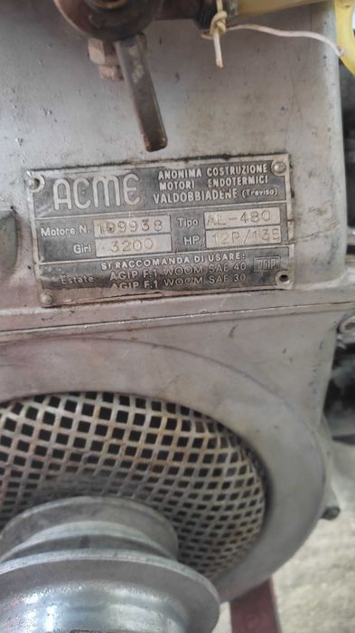 Motocultor acme 12 cp