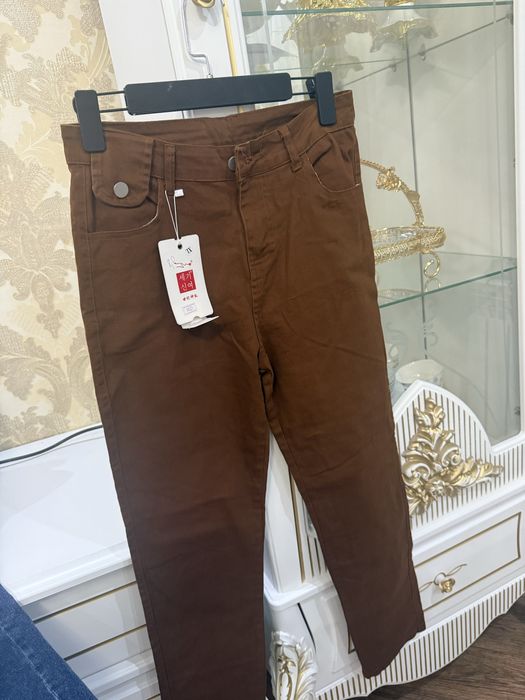 Новые джинсы/брюки по 5000тг