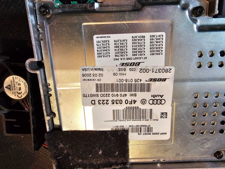 Amplificator BOSE Audi 4f0 035 223 d