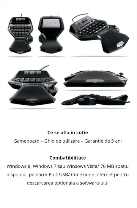 Gameboard Logitech G13, USB, stare f buna