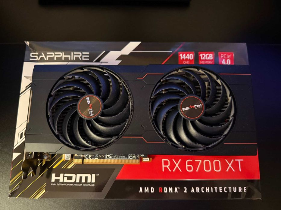 Placa Video AMD Sapphire RX 6700 XT