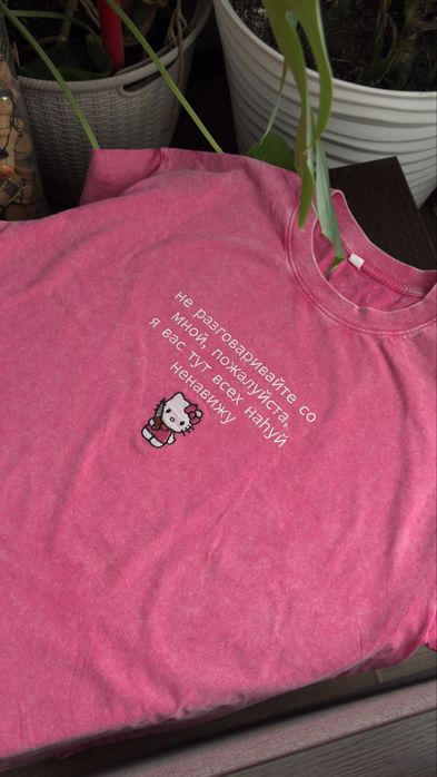 Вышивка на футболках