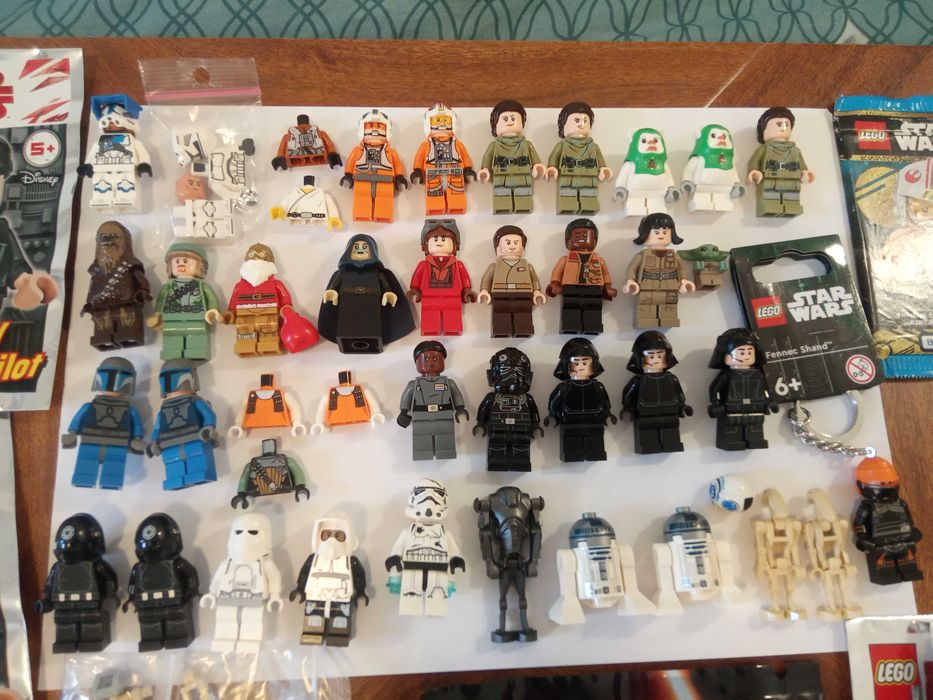 Minifigurine Lego Star Wars, unele noi