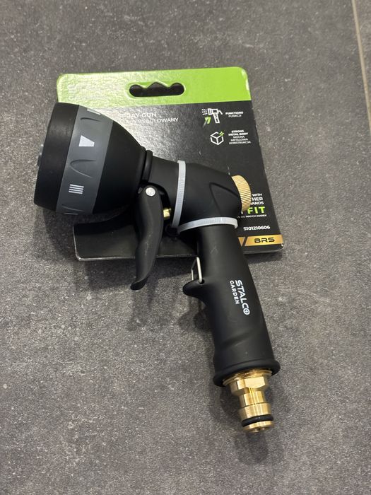 Set Premium Irigare STALCO 3/4” 20m | Pistol din Alamă + Conectori din Alamă | Disponibil și 30m / 50m