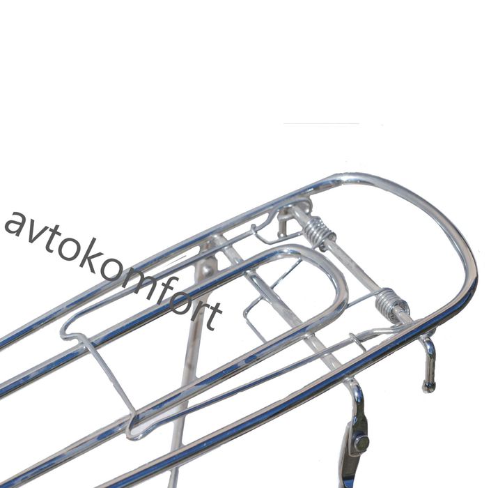 Никелиран Багажник За Колело Велосипед Заден Никелиран 26 и 28 цола