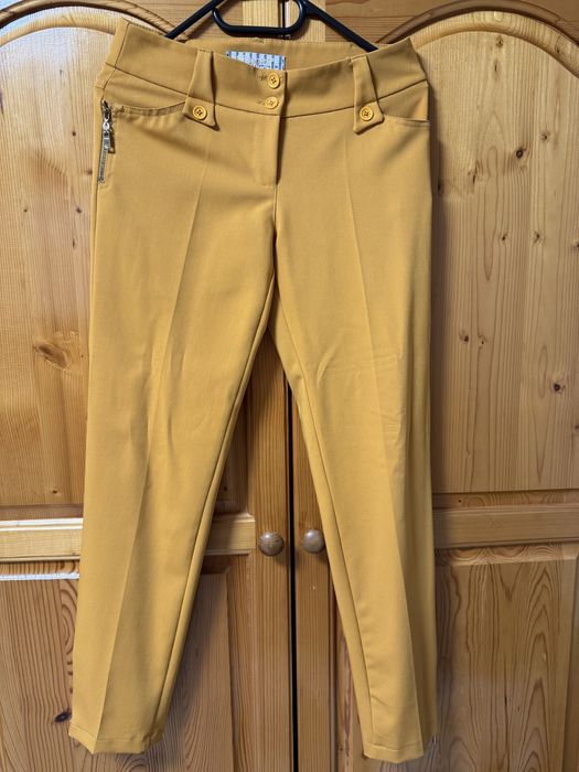 Fi‘more дамски жълт класически панталон