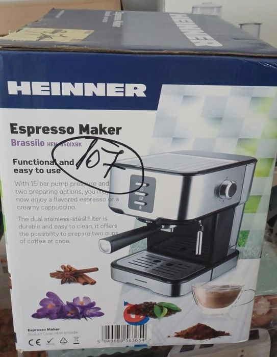 Espressor manual Heinner Brassile