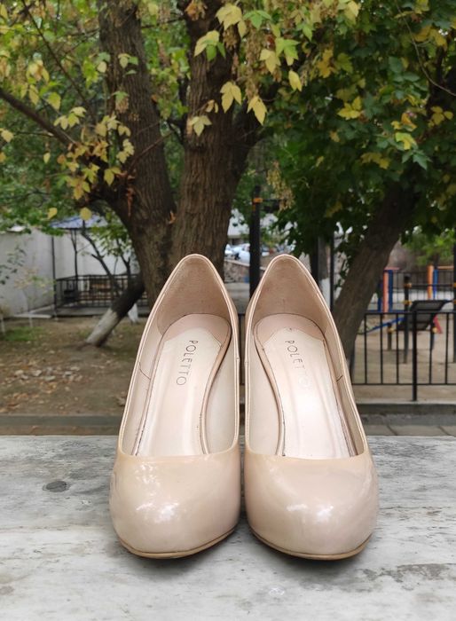 Туфли бежевые 36-37