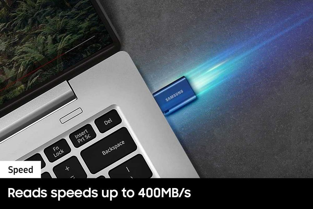 Водонепроницаемый Samsung Type-C USB Flash Drive, 256GB 400MB/s