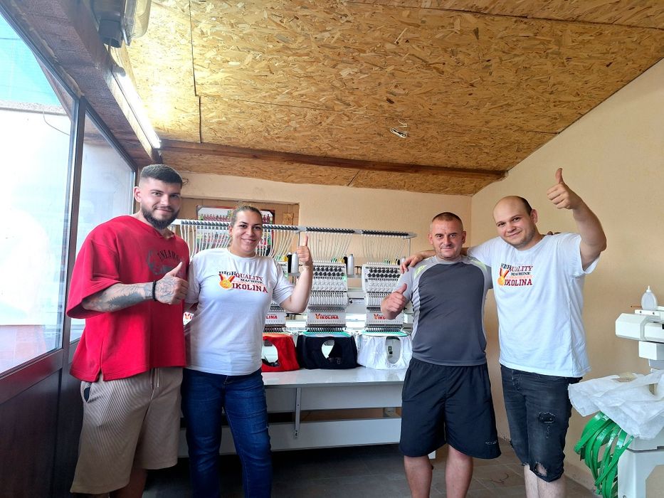 Бродировъчна машина Четири глава 450 мм. х 410 мм.