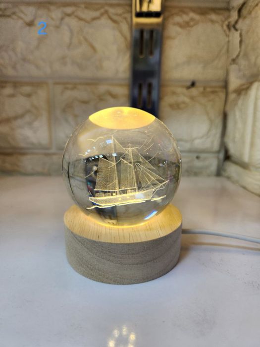 Хрустальный шар 3D