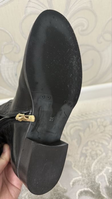 Сапоги TREND натуральная кожа