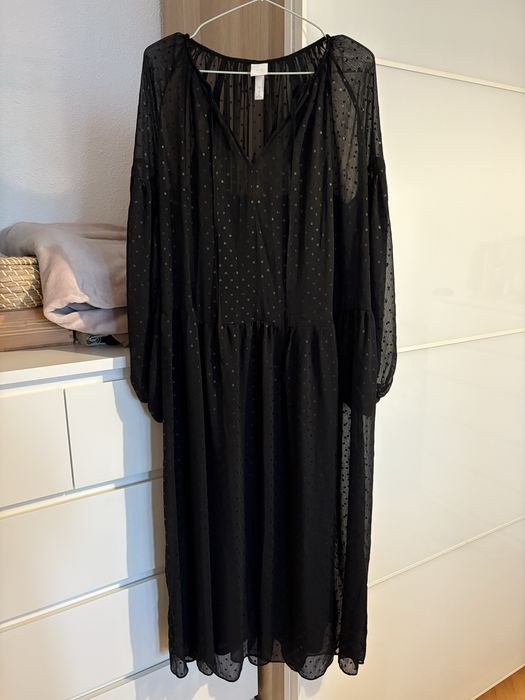 Rochie lunga din sifon